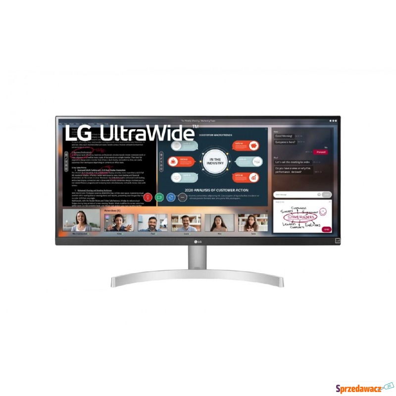 LG 29WN600 - 29'' | IPS l 2560 x 1080 | 5ms |... - Monitory LCD i LED - Łódź