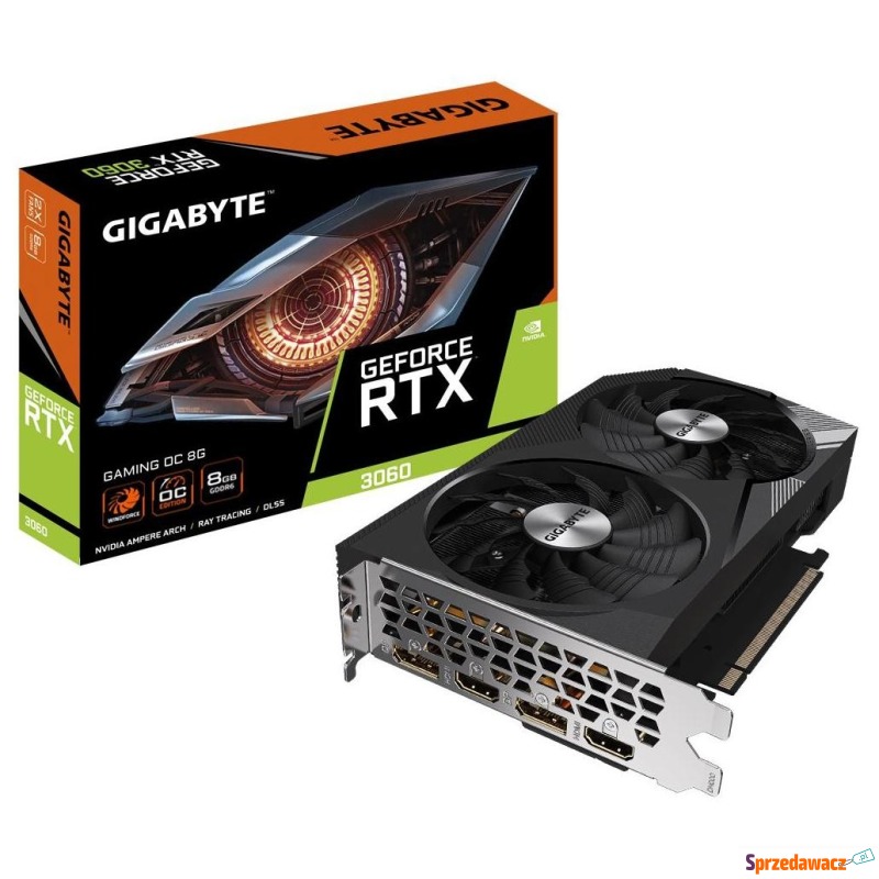 Gigabyte GeForce RTX 3060 Gaming 8GB OC - Karty graficzne - Rzeszów