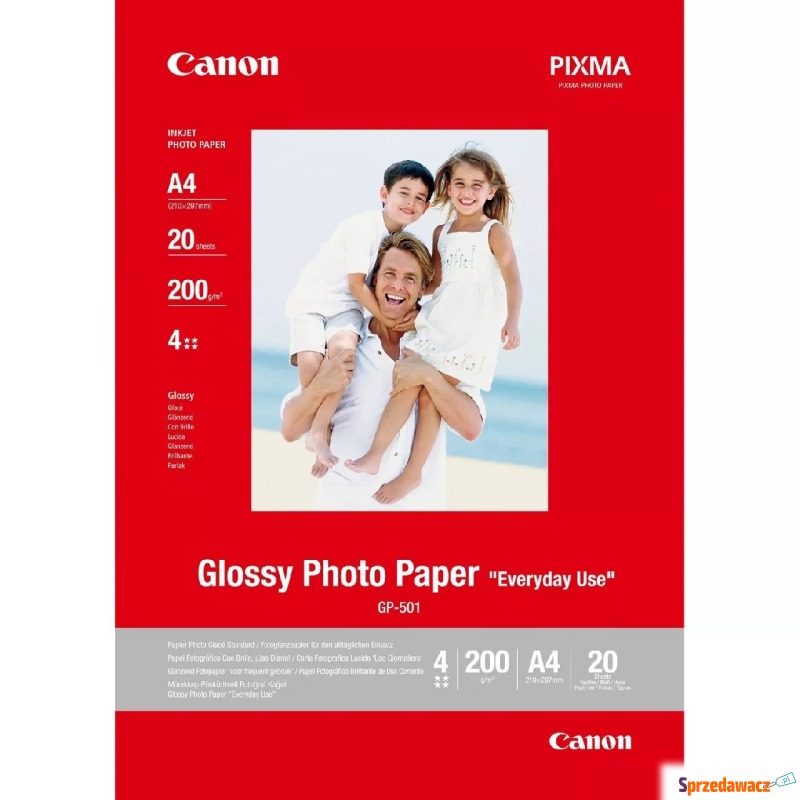 Canon Papier FOTO GP501 A4 - Papier biurowy - Nysa