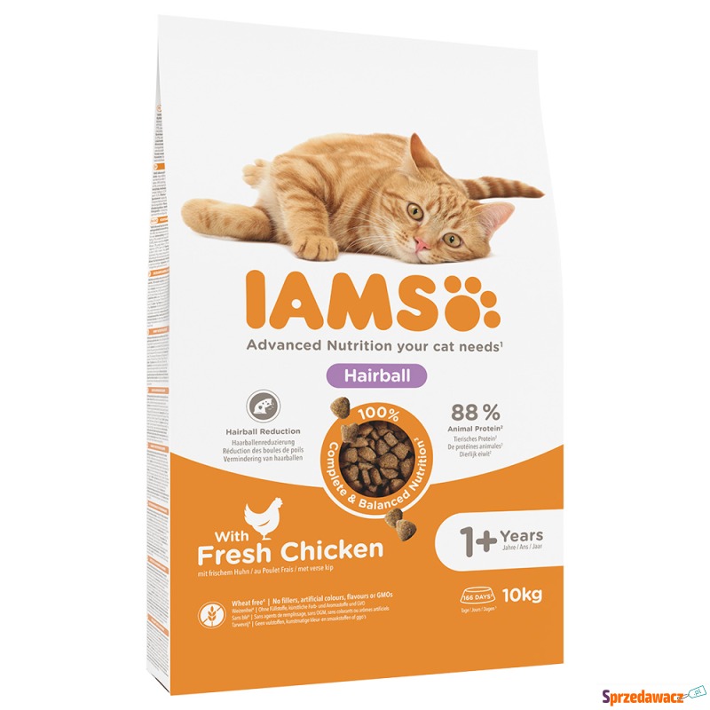 IAMS Advanced Nutrition Hairball z kurczakiem... - Karmy dla kotów - Kraków