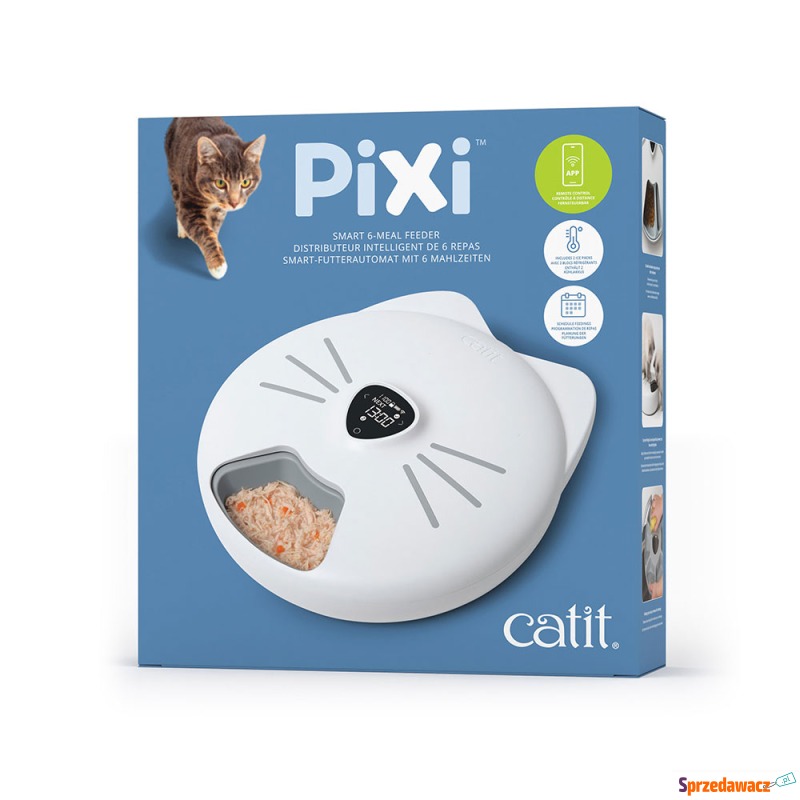 Catit Pixi Smart 6-Meal automat na karmę - 6 x... - Miski dla kotów - Poznań