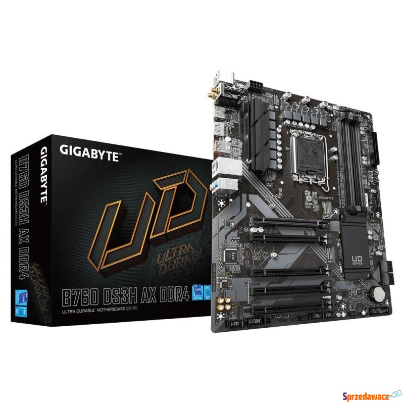 Gigabyte B760 DS3H AX DDR4 - Płyty główne - Gdańsk