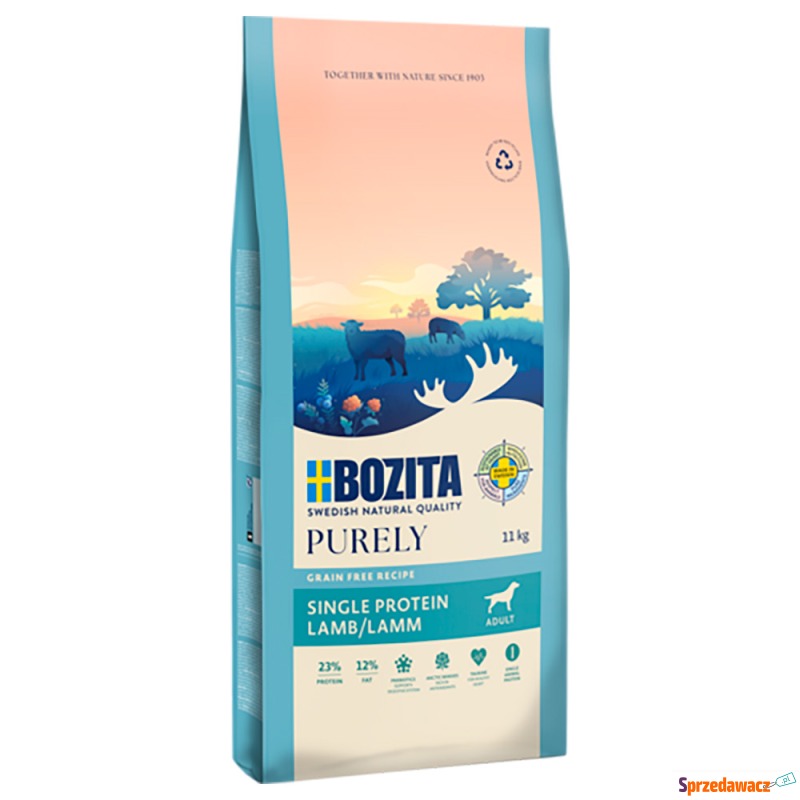 Bozita Dog Purely Adult Grain Free, jagnięcina... - Karmy dla psów - Lublin