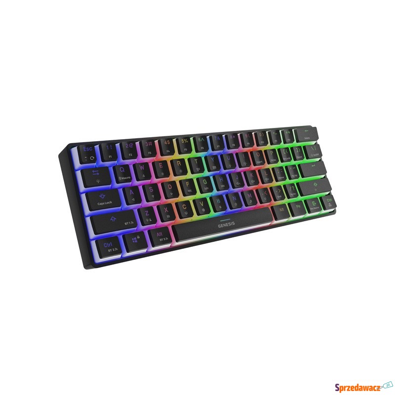 Genesis Thor 660 RGB czarna Gateron Brown - Klawiatury - Włocławek