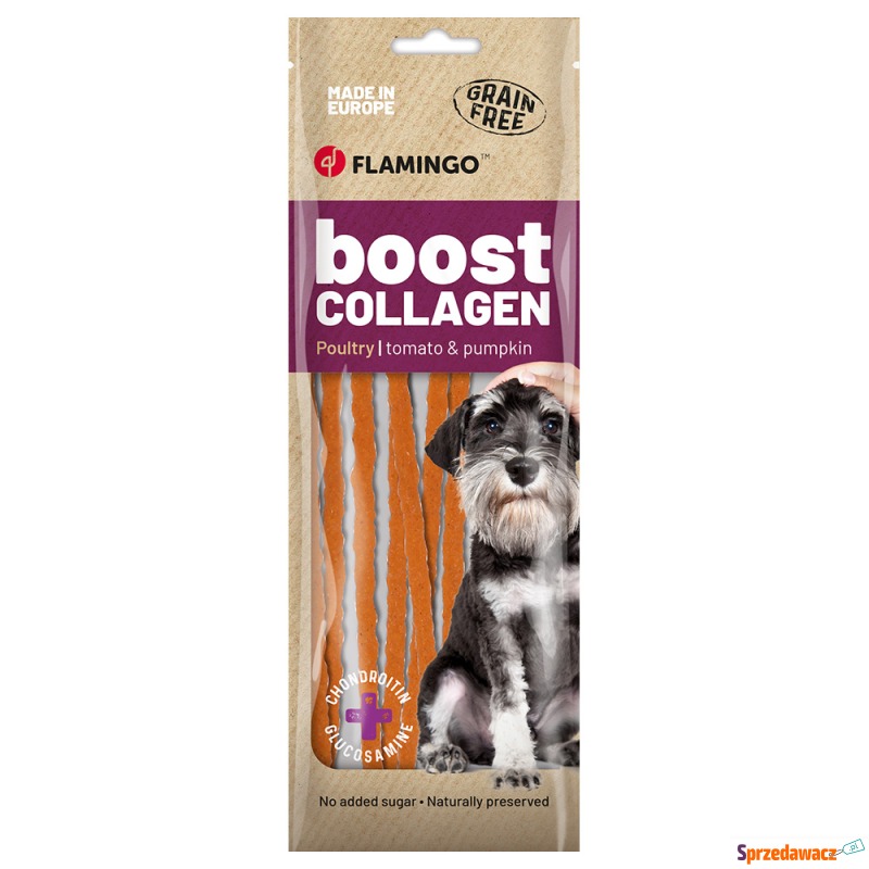 Flamingo Boost Collagen Spaghetti z kurczakiem... - Przysmaki dla psów - Dzierżoniów