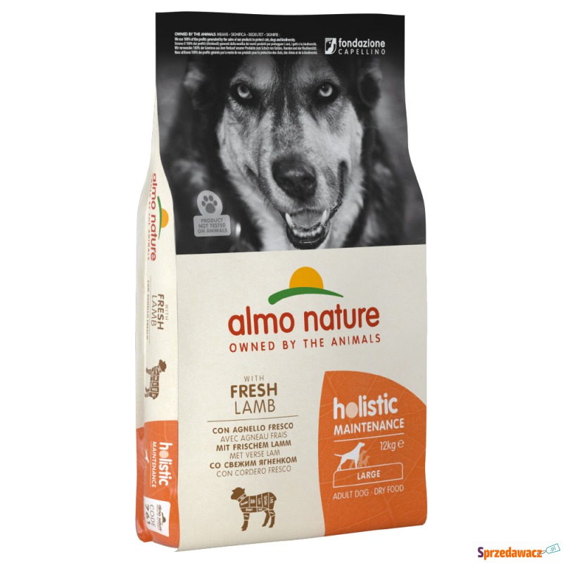 Dwupak Almo Nature, 2 x 12 kg - Large, jagnięcina... - Karmy dla psów - Lublin