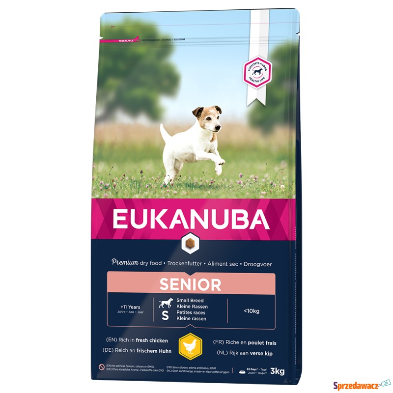 Eukanuba Caring Senior Small Breed, kurczak -... - Karmy dla psów - Mysłowice