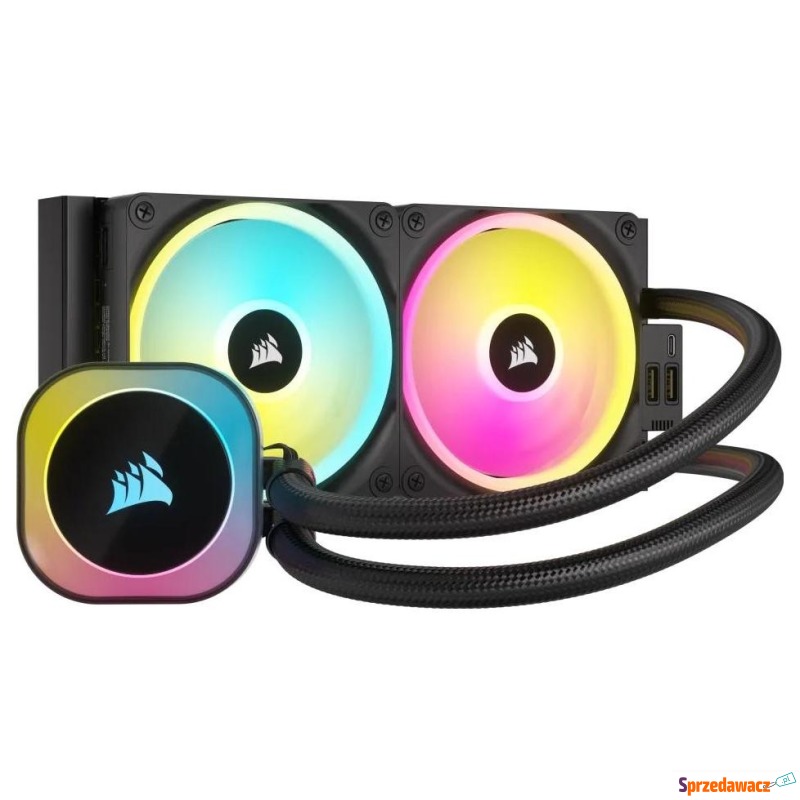 Corsair iCUE LINK H100i RGB AIO CW-9061001-WW - Chłodzenie (Wiatraki,... - Katowice