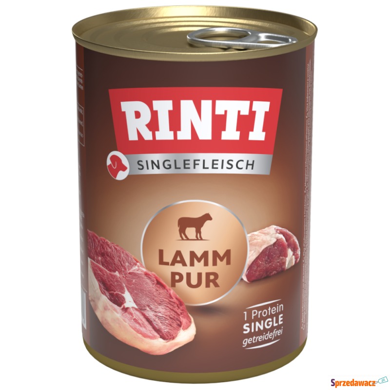 Megapakiet RINTI Singlefleisch, 24 x 400 g -... - Karmy dla psów - Częstochowa