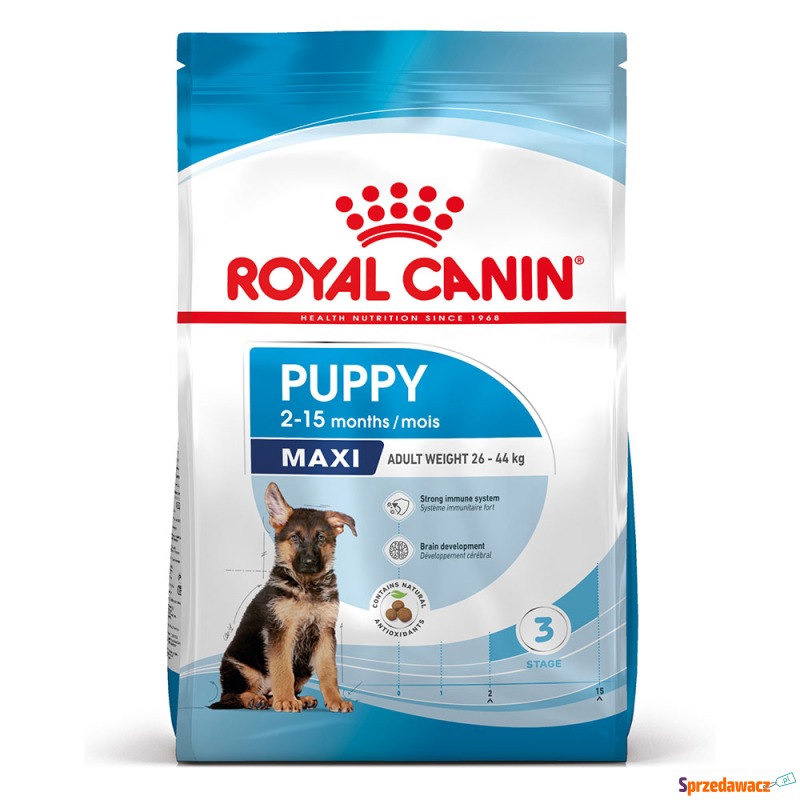 Dwupak Royal Canin Maxi - Puppy, 2 x 15 kg - Karmy dla psów - Kwidzyn