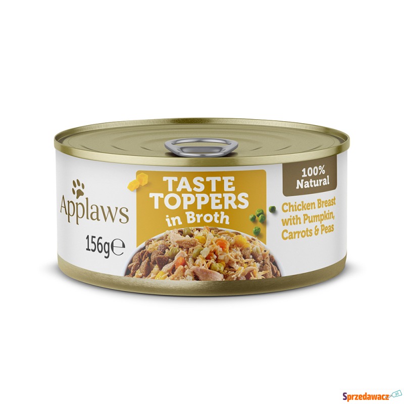 Applaws Taste Toppers w bulionie, 6 x 156 g -... - Karmy dla psów - Warszawa