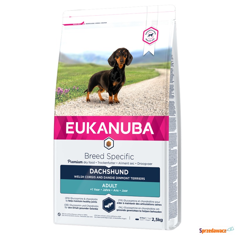 Eukanuba Adult Breed Specific Dachshund - 2,5... - Karmy dla psów - Toruń