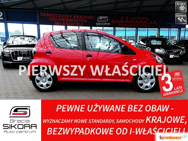 Toyota Aygo  Hatchback 2012,  1.0 benzyna - Na sprzedaż za 23 900 zł - Katowice