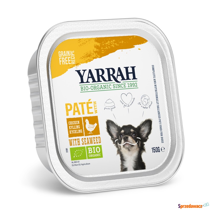 Yarrah Bio Paté, 12 x 150 g - Biokurczak z bi... - Karmy dla psów - Lublin