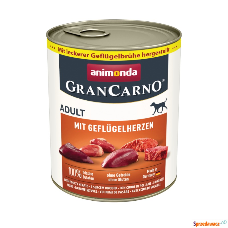 animonda GranCarno Original Adult, 6 x 800 g -... - Karmy dla psów - Piekary Śląskie