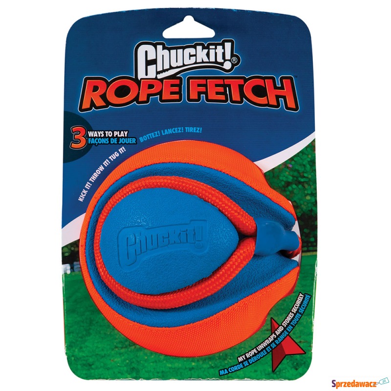 Chuckit! Rope Fetch piłka dla psa - L, śr. 14... - Zabawki dla psów - Wodzisław Śląski