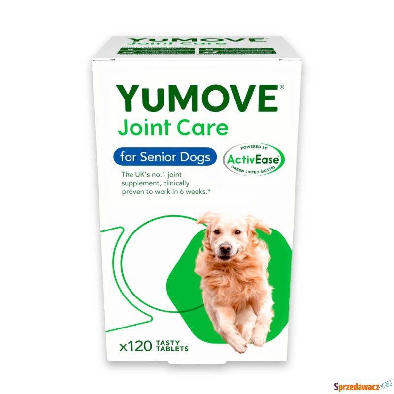 YuMOVE Joint Care dla psów seniorów - 120 tabletek - Akcesoria dla psów - Gdańsk