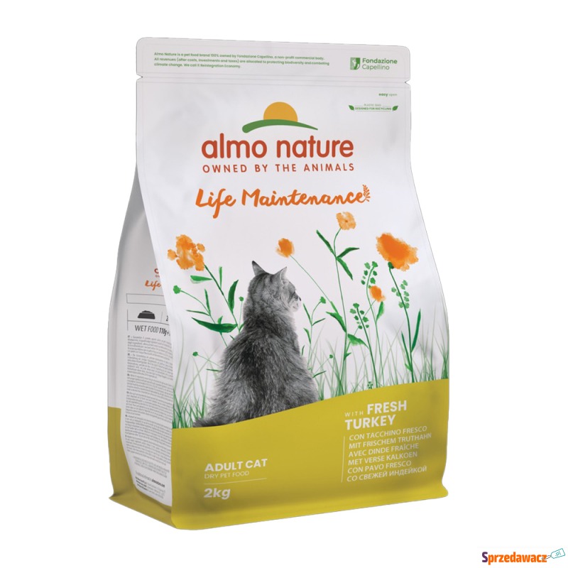 Almo Nature Holistic indyk z ryżem - 2 kg - Karmy dla kotów - Opole