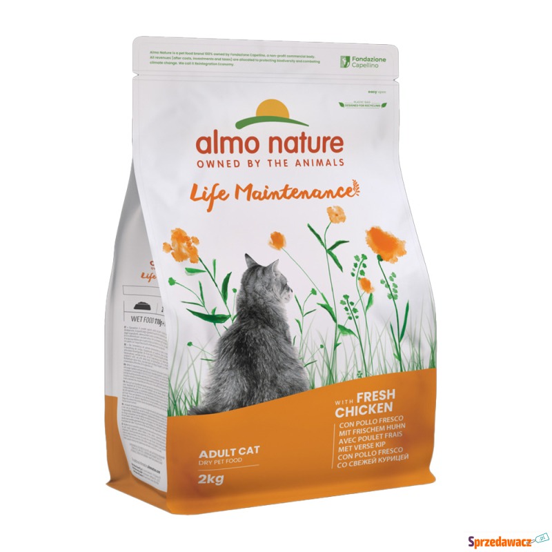 Almo Nature Holistic kurczak z ryżem - 2 kg - Karmy dla kotów - Zielona Góra