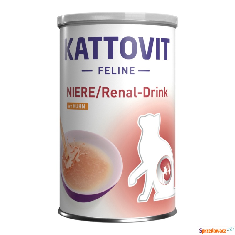 Kattovit Drink Renal napój wspomagający pracę... - Akcesoria dla kota - Bielsko-Biała