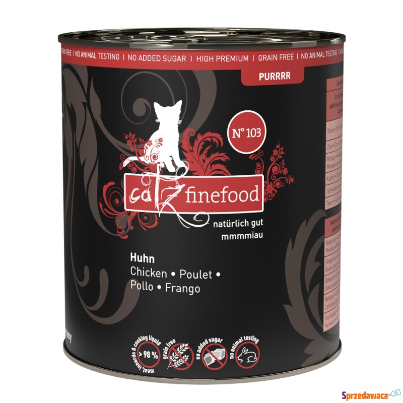 catz finefood Purrrr, 6 x 800g/750g - No. 103:... - Karmy dla kotów - Konin