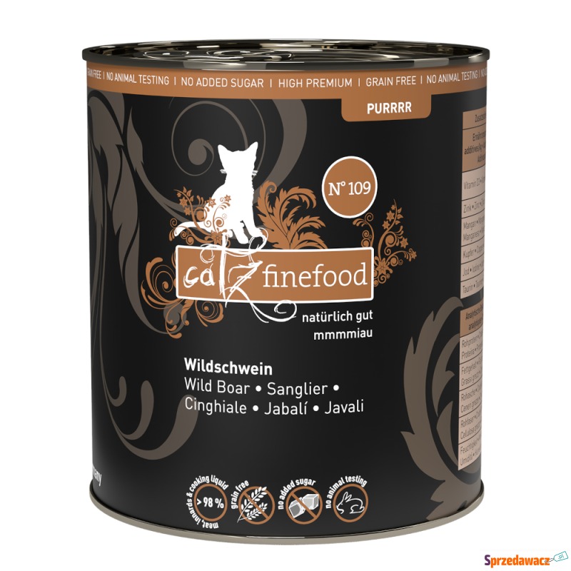 catz finefood Purrrr, 6 x 800g/750g - No. 109:... - Karmy dla kotów - Koszalin