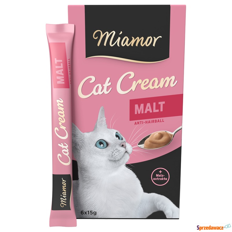 Miamor Cat Snack pasta ze słodem - 66 x 15 g - Przysmaki dla kotów - Tarnobrzeg