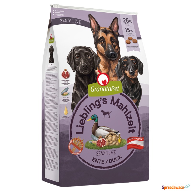 Dwupak GranataPet, 2 x 10 kg  - Adult Sensitive,... - Karmy dla psów - Olsztyn