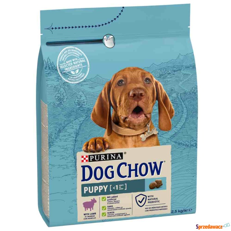 PURINA Dog Chow Puppy, jagnięcina - 2,5 kg - Karmy dla psów - Bartoszyce