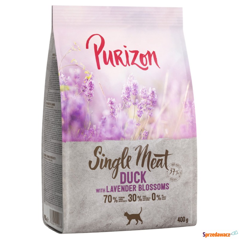 Purizon Single Meat, kaczka z kwiatami lawendy... - Karmy dla kotów - Kołobrzeg