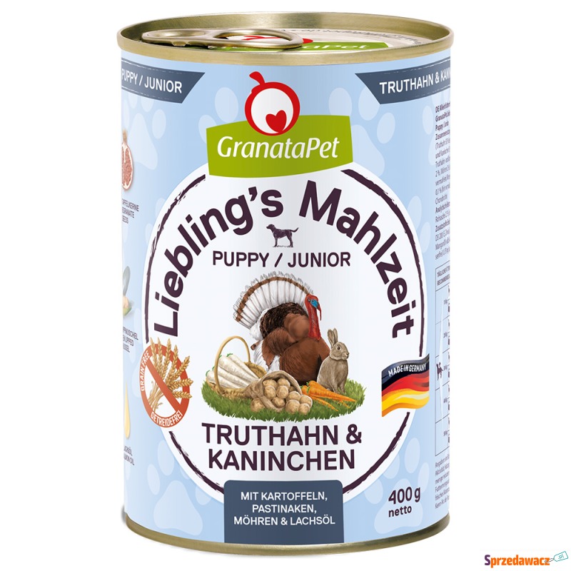 GranataPet Liebling's Mahlzeit, 6 x 400 g - J... - Karmy dla psów - Gorzów Wielkopolski