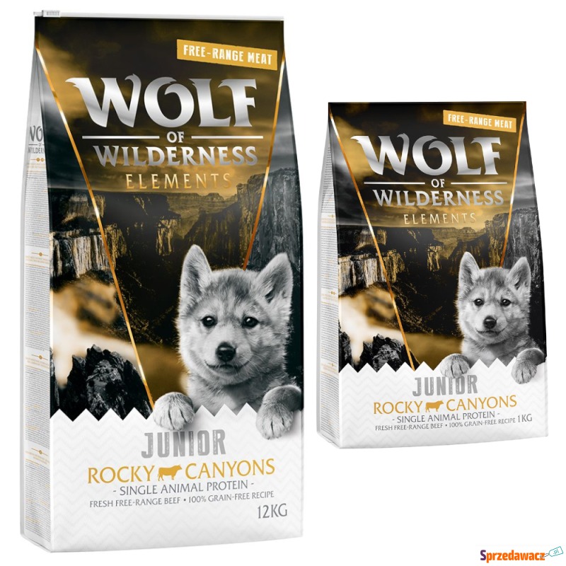 12 + 1 kg gratis! Wolf of Wilderness karma sucha... - Karmy dla psów - Suwałki