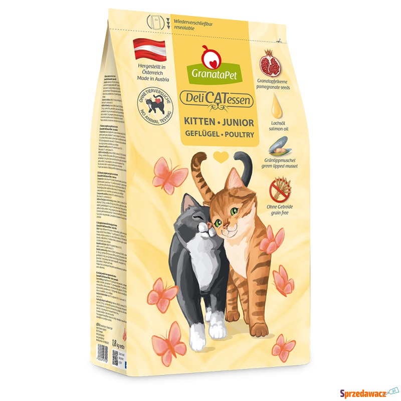 GranataPet DeliCatessen Kitten, drób - 1,8 kg - Karmy dla kotów - Skarżysko-Kamienna