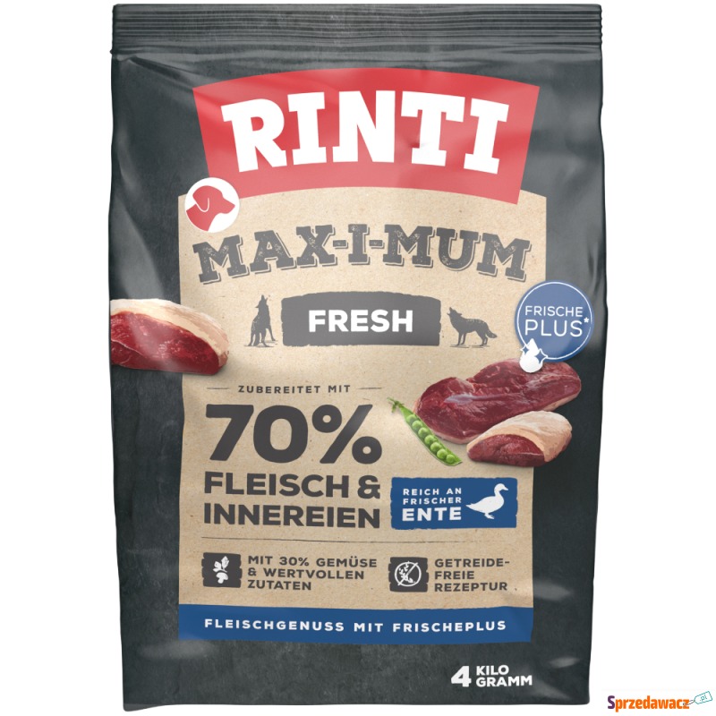 RINTI Max-i-mum, kaczka - 4 kg - Karmy dla psów - Bydgoszcz