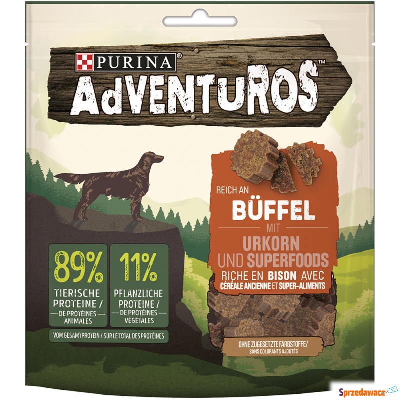 PURINA Adventuros , bawół i prazboża - 6 x 90... - Przysmaki dla psów - Chełm