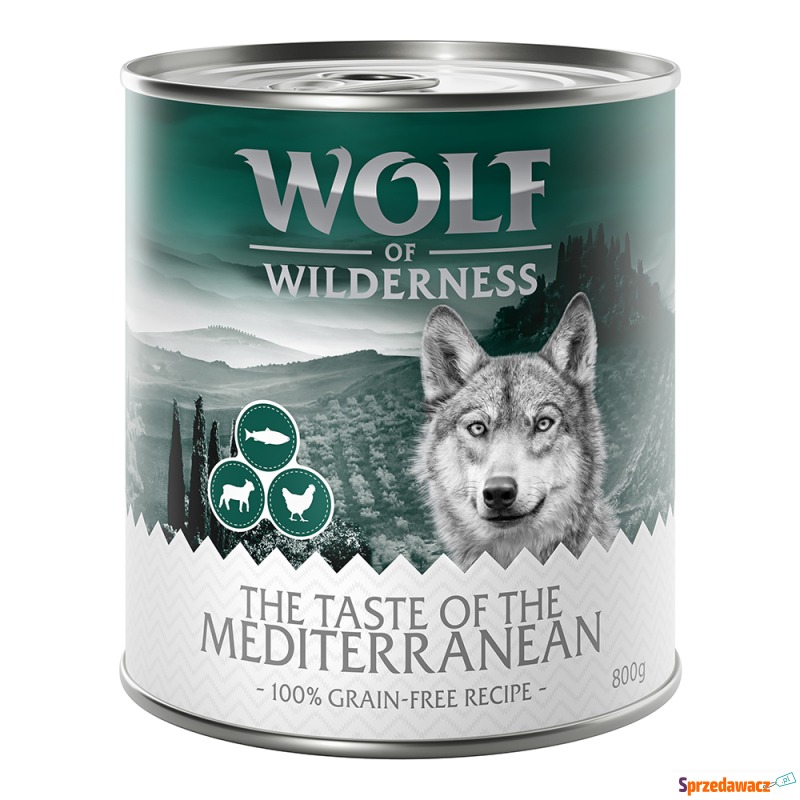 Wolf of Wilderness „The Taste Of", 6 x 800 g -... - Karmy dla psów - Olsztyn