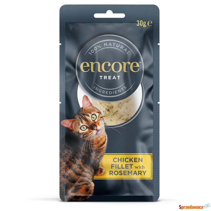 Encore Cat Treat, filet z kurczaka z rozmarynem... - Przysmaki dla kotów - Rybnik