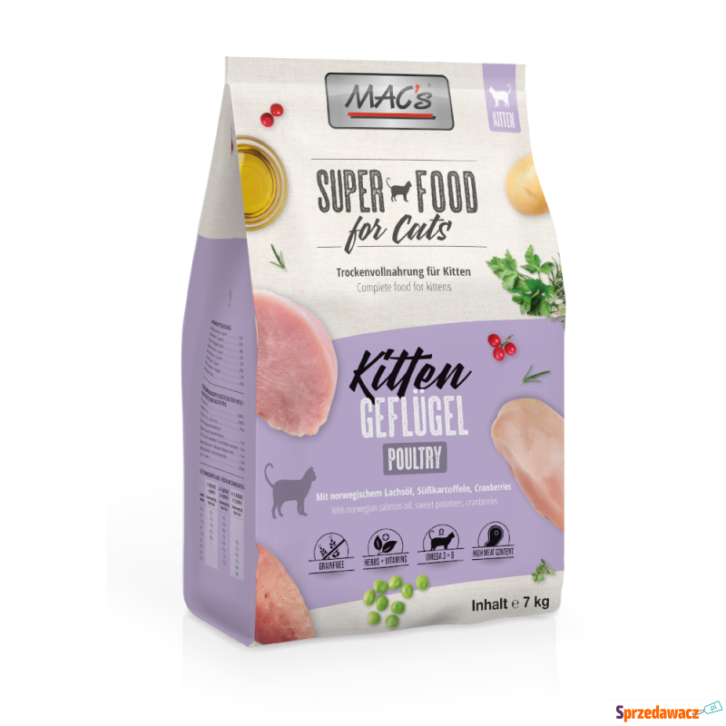 MAC's Superfoods Cat Kitten - 7 kg - Karmy dla kotów - Słupsk