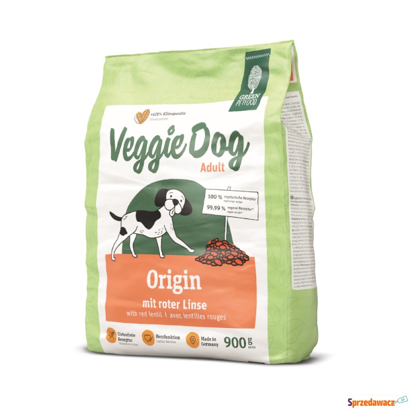 Green Petfood VeggieDog Origin - 5 x 900 g - Karmy dla psów - Olsztyn