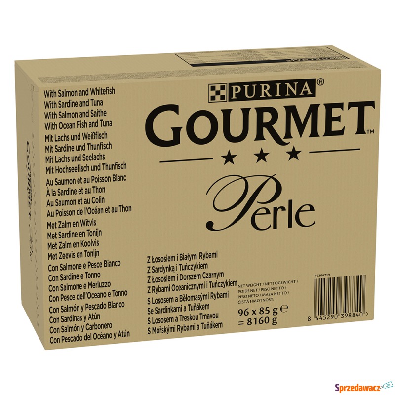 160 + 32 gratis! Megapakiet Gourmet Perle, karma... - Karmy dla kotów - Legnica