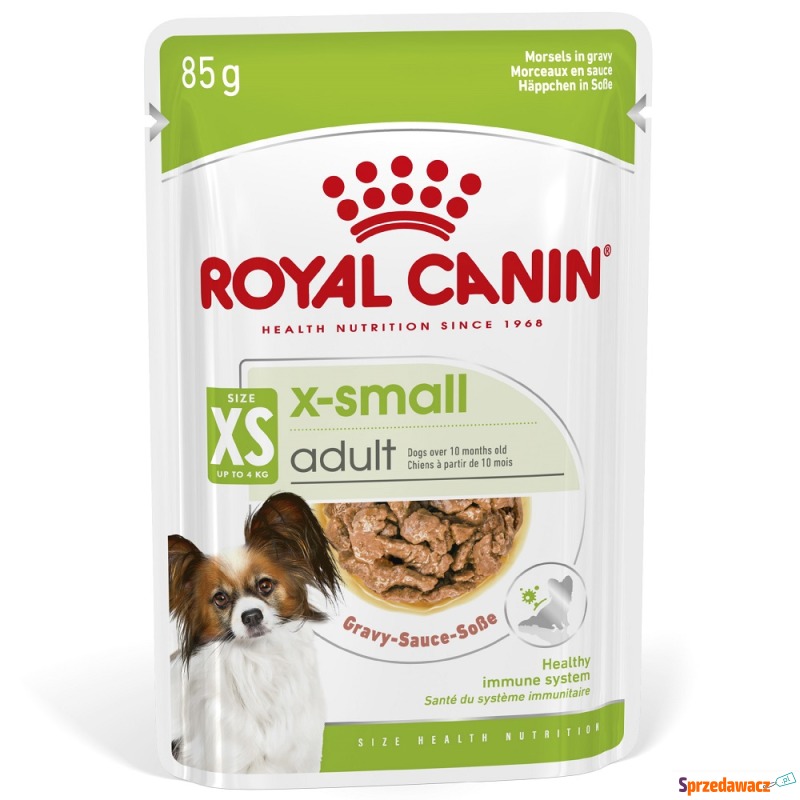 Royal Canin X-Small Adult w sosie - 12 x 85 g - Karmy dla psów - Warszawa