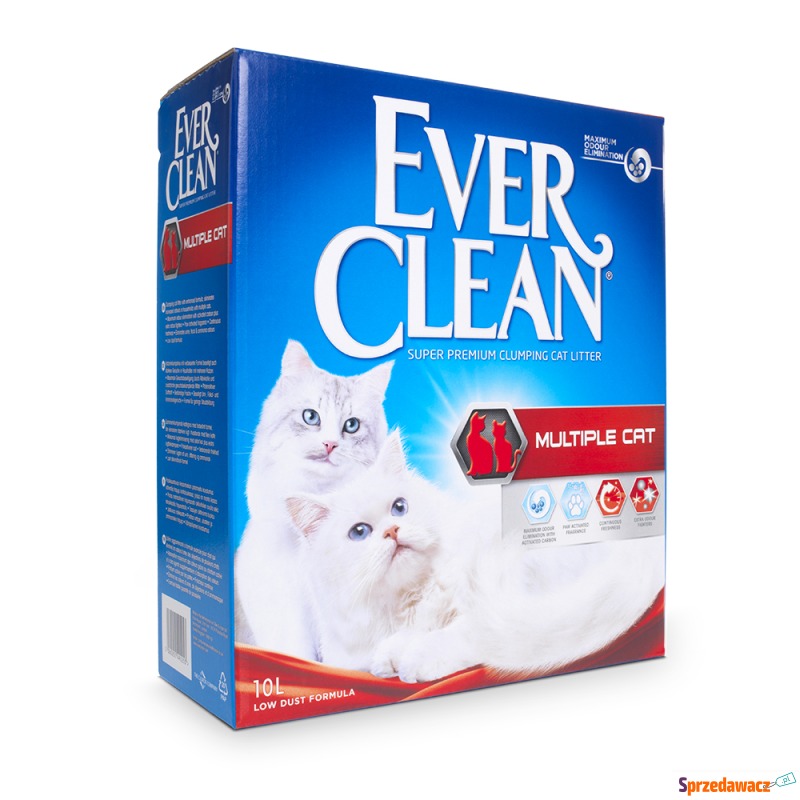 Ever Clean® Multiple Cat, żwirek zbrylający s... - Żwirki do kuwety - Chorzów