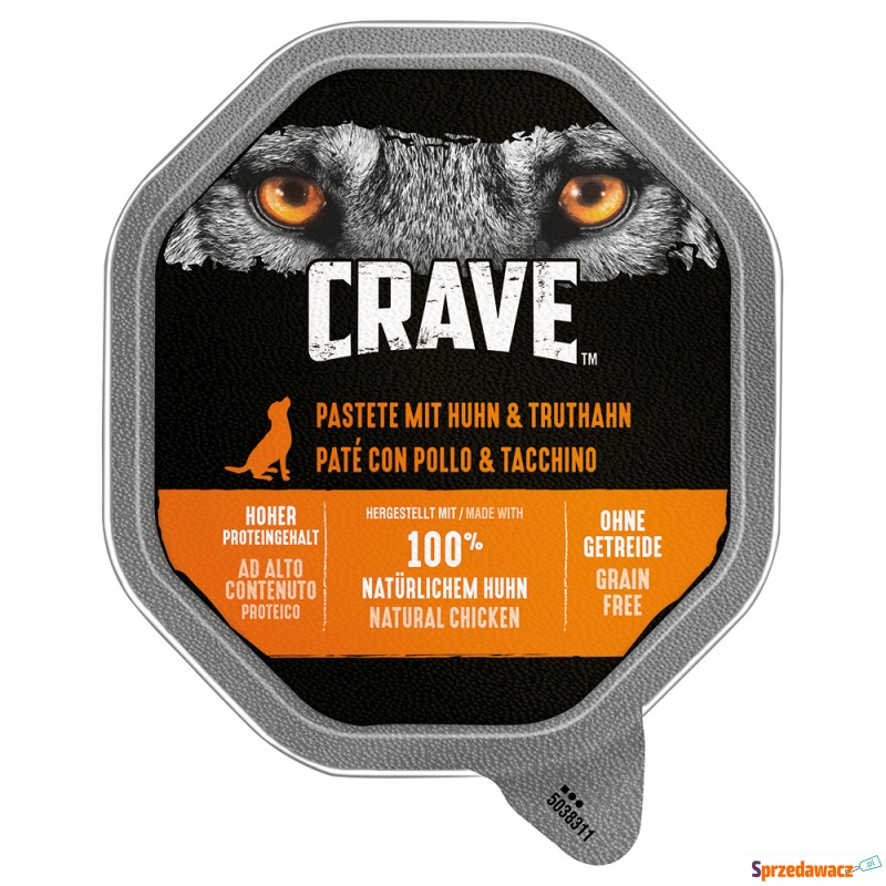 Crave Adult paszteciki dla psa, 10 x 150 g -... - Karmy dla psów - Ostrowiec Świętokrzyski