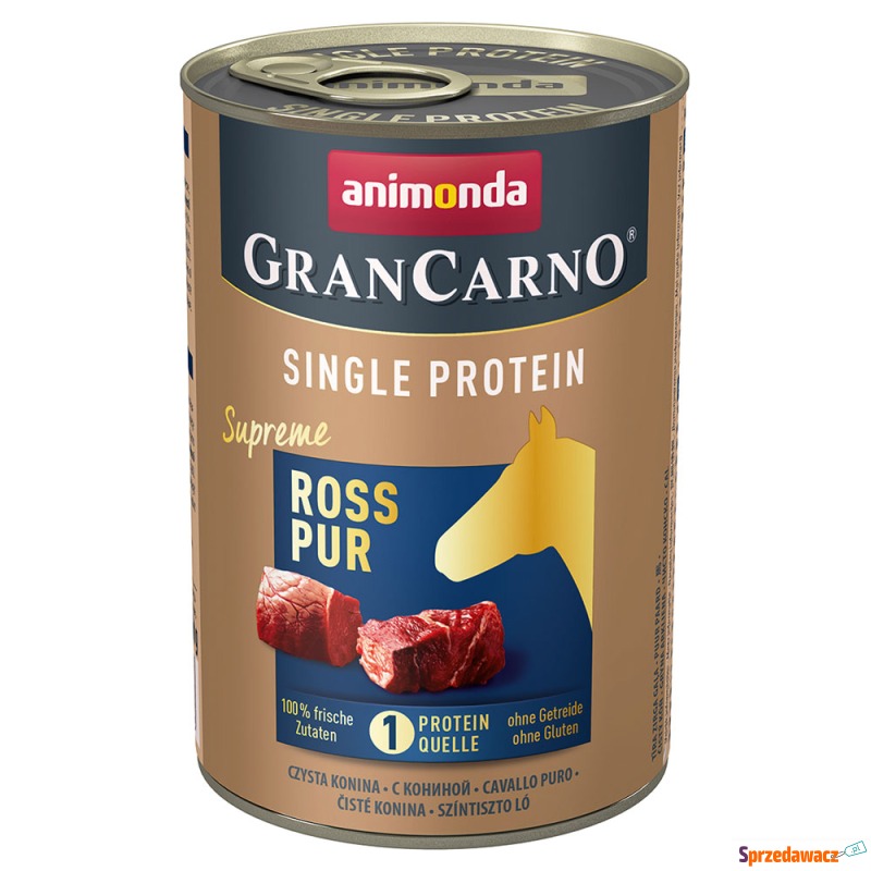 animonda GranCarno Adult Single Protein Supreme,... - Karmy dla psów - Zielona Góra