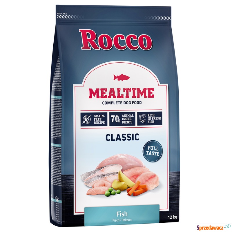 Rocco Mealtime, ryba - 12 kg - Karmy dla psów - Końskie