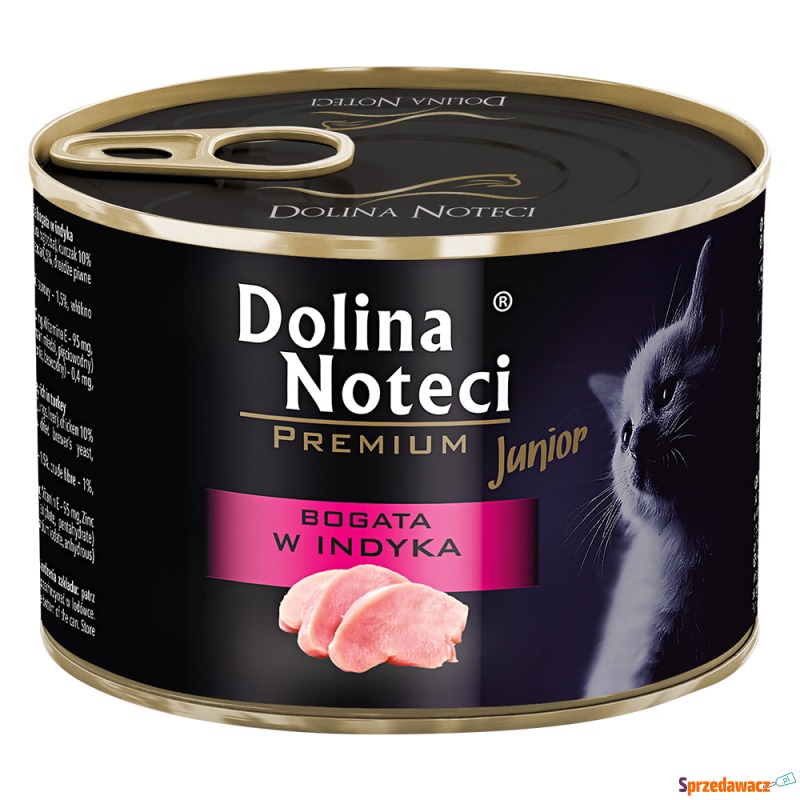 Dolina Noteci Premium Junior, 12 x 185 g - Bogata... - Karmy dla kotów - Boguszów-Gorce