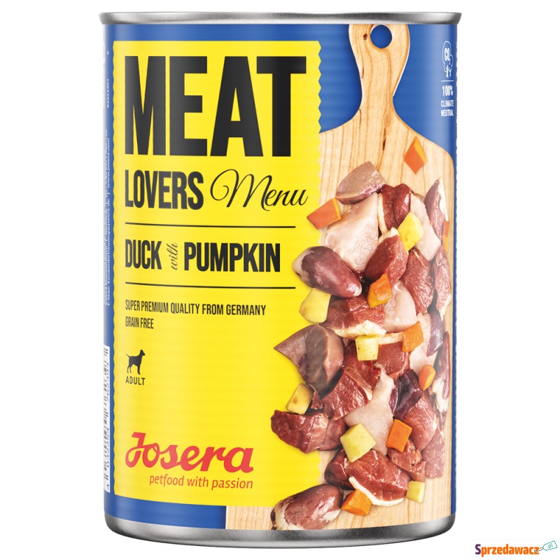 Megapakiet Josera Meatlovers Menu, 12 x 800 g... - Karmy dla psów - Olsztyn