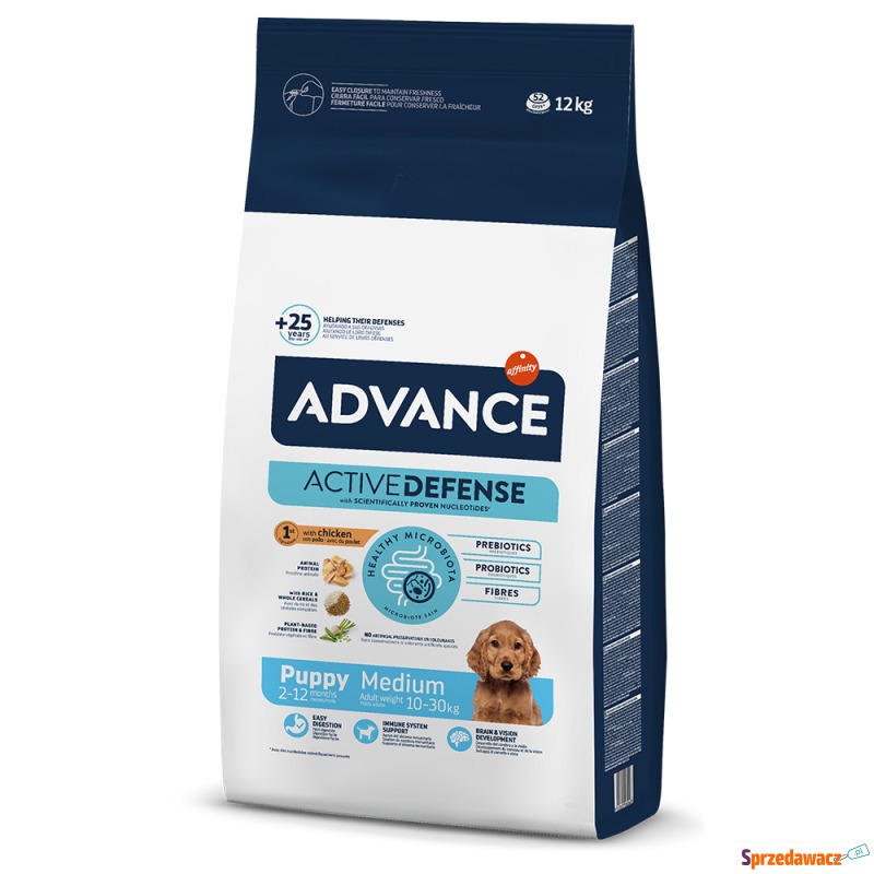 Advance Medium Puppy Protect - 12 kg - Karmy dla psów - Włocławek