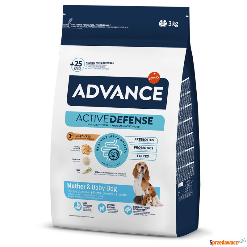 Advance Puppy Protect Initial, kurczak - 3 kg - Karmy dla psów - Bytom