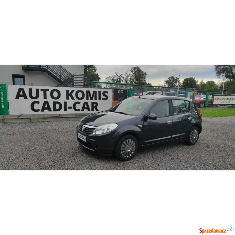 Dacia Sandero  Hatchback 2009,  1.4 benzyna+LPG - Na sprzedaż za 10 900 zł - Goczałkowice-Zdrój